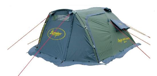 Палатка Canadian Camper Rino 2 comfort Зеленый