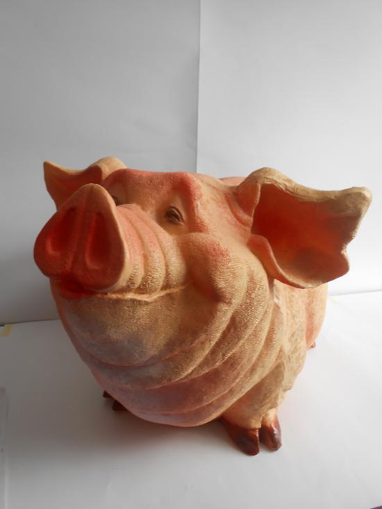 Свинка Толстушка размер 30х50 см